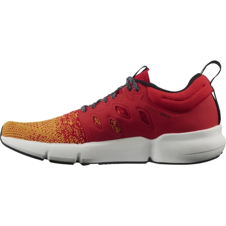 Red / Mango Salomon Predict Soc 2 Men's Running Shoes | PH 52946K